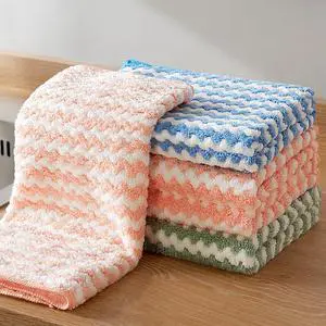 5 Pack Microfiber Cleaning Cloth, All-Purpose Microfiber Towels, Absorbent Streak Free Lint Free Rags for Cleaning Reusable and Washable Towels - 11.81" x 11.81" 5 Pack Microfiber Cleaning Cloth, All-Purpose Microfiber Towels, Absorbent Streak Free Lint Free Rags for Cleaning Reusable and Washable Towels - 11.81" x 11.81"