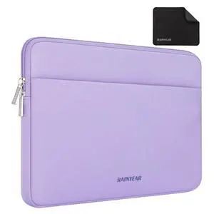 Laptop Sleeve Case 13.3 Inch, Portable Case with Pocket, Purple Laptop Sleeve Case 13.3 Inch, Portable Case with Pocket, Purple