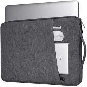 14 Inch Laptop Sleeve Case for Acer Chromebook Plus 514/ Aspire 14, HP Lenovo Dell ASUS Computer Carrying Bag, Space Grey 14 Inch Laptop Sleeve Case for Acer Chromebook Plus 514/ Aspire 14, HP Lenovo Dell ASUS Computer Carrying Bag, Space Grey