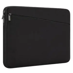 14 Inch Laptop Sleeve Case Durable Protective Cover Slim Padded Laptop Case with Front Pocket Compatible with MacBook Pro HP, Dell, Lenovo, Asus Black 14 Inch Laptop Sleeve Case Durable Protective Cover Slim Padded Laptop Case with Front Pocket Compatible with MacBook Pro HP, Dell, Lenovo, Asus Black