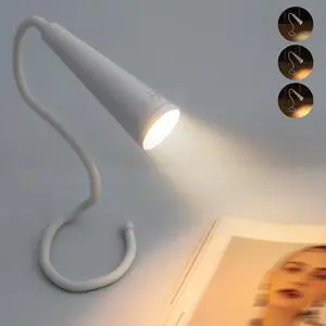 Portable LED Reading Light - Infinite Flexibility, 3 Color & Brightness, 1200mAh USB Rechargeable Lamp, Neck Book Light Ideal for Bed Reading, Knitting, Camping, Repairing Best Gift for Book Lovers Portable LED Reading Light - Infinite Flexibility, 3 Color & Brightness, 1200mAh USB Rechargeable Lamp, Neck Book Light Ideal for Bed Reading, Knitting, Camping, Repairing Best Gift for Book Lovers