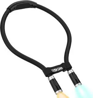 LED Neck Reading Light, Book Light for Reading in Bed, 3 Color Temperatures 6 Adjustable Brightness 1600K 3500K 6000K Flexible Neck Lights for Knitting Reading Crocheting Repairing (Black) LED Neck Reading Light, Book Light for Reading in Bed, 3 Color Temperatures 6 Adjustable Brightness 1600K 3500K 6000K Flexible Neck Lights for Knitting Reading Crocheting Repairing (Black)