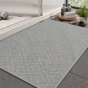 Thin Bath Mat, Super Absorbent Bath Mats for Bathroom, Quick Dry Rubber Backed Bath Rug Non Slip, Chenille Surface Thin Bathroom Rugs Fit Under Door,Low Pile Shower Rug,Grey,17" x 28" Thin Bath Mat, Super Absorbent Bath Mats for Bathroom, Quick Dry Rubber Backed Bath Rug Non Slip, Chenille Surface Thin Bathroom Rugs Fit Under Door,Low Pile Shower Rug,Grey,17" x 28"