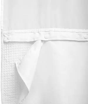 70x54 Snap-in Shower Curtain Replacement Liner White 70x54 Snap-in Shower Curtain Replacement Liner White