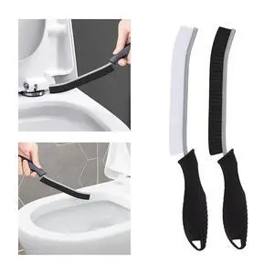 2 Pcs Toilet Scrubber Brush, Bathroom Cleaning Brush with Hanging Hole 2 Pcs Toilet Scrubber Brush, Bathroom Cleaning Brush with Hanging Hole