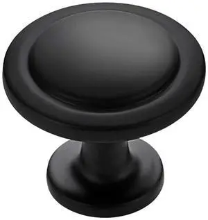 Matte Black Round Cabinet Knobs,Zinc Pulls,1-1/4 Inch,10 Pack Matte Black Round Cabinet Knobs,Zinc Pulls,1-1/4 Inch,10 Pack