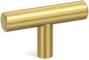 10 Pack Gold Cabinet Knobs Brushed Brass Drawer Knobs Gold Dresser Hardware - LS201GD Single Hole Handles for Kitchen Cupboard Doors Closet Hardware 2in Overall Length 10 Pack Gold Cabinet Knobs Brushed Brass Drawer Knobs Gold Dresser Hardware - LS201GD Single Hole Handles for Kitchen Cupboard Doors Closet Hardware 2in Overall Length