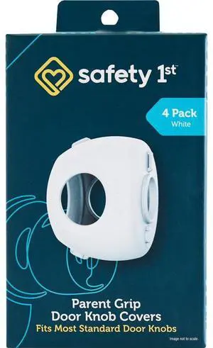 Parent Grip Door Knob Covers, White, One Size,4 Count (Pack of 1) (HS3260600), Packaging may vary Parent Grip Door Knob Covers, White, One Size,4 Count (Pack of 1) (HS3260600), Packaging may vary