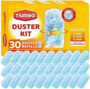 30 Count Duster Refills Dusters for Cleaning Compatible with Swiffer 30 Count Duster Refills Dusters for Cleaning Compatible with Swiffer