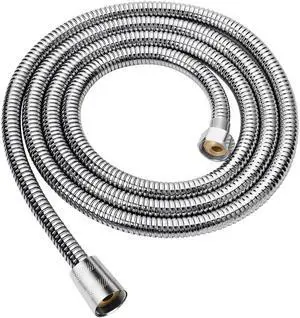 79-Inch Stainless Steel Shower Hose, Extension Replacement Hoses 79-Inch Stainless Steel Shower Hose, Extension Replacement Hoses