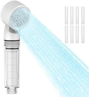Filtered Shower Head with Handheld, High Pressure Shower Heads and 3 Spray Modes with Filter, filtered shower head with handheld, MINI Showerhead with ON/OFF Switch for Your Travel Filtered Shower Head with Handheld, High Pressure Shower Heads and 3 Spray Modes with Filter, filtered shower head with handheld, MINI Showerhead with ON/OFF Switch for Your Travel