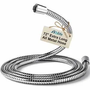 72 Inch Shower Hose for Handheld Shower Head, 304 Stainless Steel 72 Inch Shower Hose for Handheld Shower Head, 304 Stainless Steel