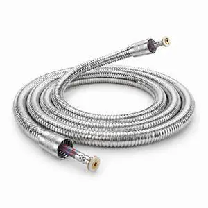 79-inch Stainless Steel Anti-Burst Replacement Shower Hose, Chrome 79-inch Stainless Steel Anti-Burst Replacement Shower Hose, Chrome