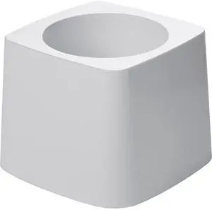 5" Toilet Bowl Brush Holder White Compact Design for Toilet Brush Storage for Bathroom/Professional/Janitorial Use 5" Toilet Bowl Brush Holder White Compact Design for Toilet Brush Storage for Bathroom/Professional/Janitorial Use