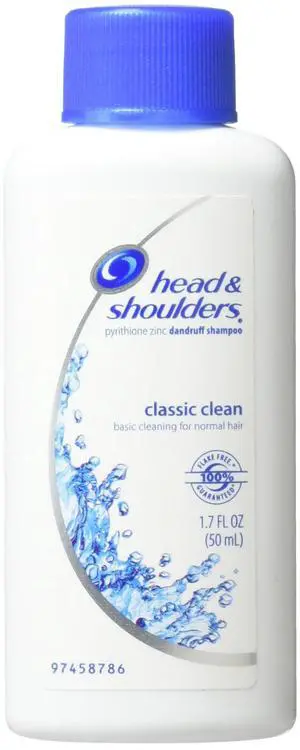 Head+shoulders Class Cln Size 1.7z Head & Shoulders Classic Clean Dandruff Shampoo (Pack of 3) Head+shoulders Class Cln Size 1.7z Head & Shoulders Classic Clean Dandruff Shampoo (Pack of 3)