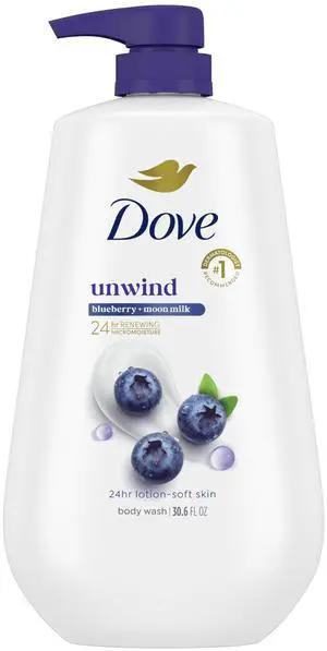 24hr Lotion Body Wash Unwind Blueberry & Moon Milk, 30.6 oz 24hr Lotion Body Wash Unwind Blueberry & Moon Milk, 30.6 oz