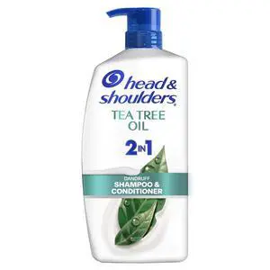 Tea Tree Oil 2-in-1 Anti-Dandruff Shampoo and Conditioner, 72-Hour Protection, 1% Pyrithione Zinc, 28.2 fl oz Tea Tree Oil 2-in-1 Anti-Dandruff Shampoo and Conditioner, 72-Hour Protection, 1% Pyrithione Zinc, 28.2 fl oz