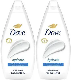 Body Wash, Hydrate 2-Pack Moisturizing Cleanser for Smooth, Soft Skin, 15.2 Oz Ea Body Wash, Hydrate 2-Pack Moisturizing Cleanser for Smooth, Soft Skin, 15.2 Oz Ea