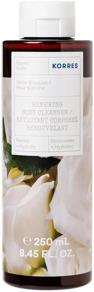 Renewing Body Cleanser, White Blossom Scented Body Wash, 8.45 Fl Oz Renewing Body Cleanser, White Blossom Scented Body Wash, 8.45 Fl Oz