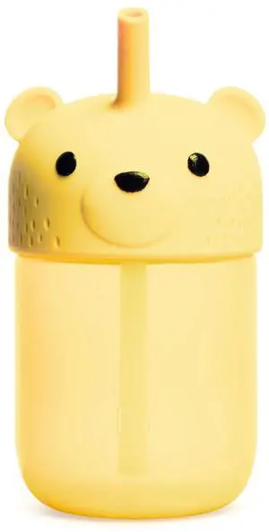 Gentle Transition Honey Bear Straw Cup, 6 Months and Up, 9 Oz, Yellow Gentle Transition Honey Bear Straw Cup, 6 Months and Up, 9 Oz, Yellow