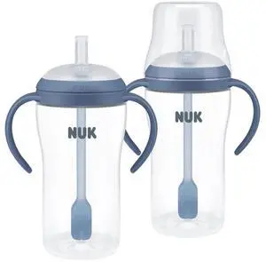 Perfect Match Learner Straw Cup, 8 oz, 2 pack Soft Straw, Easy-Grip Handles, BPA Free, Spill Proof Transition Sippy Cup Perfect Match Learner Straw Cup, 8 oz, 2 pack Soft Straw, Easy-Grip Handles, BPA Free, Spill Proof Transition Sippy Cup