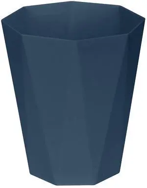 Grip Small Trash Can - 1.8 Gallon - Blue - Waste Basket - Garbage Bin Bathroom,Kitchen,Office,Dormitory,Camping,Kids Room Grip Small Trash Can - 1.8 Gallon - Blue - Waste Basket - Garbage Bin Bathroom,Kitchen,Office,Dormitory,Camping,Kids Room