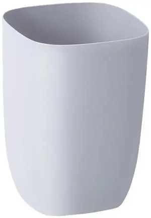 Bathroom Trash Can, Small Garbage Can for Bedroom, Living Room, Kitchen, Slim Cute Plastic Waste Basket for Office, 7L, Grey Bathroom Trash Can, Small Garbage Can for Bedroom, Living Room, Kitchen, Slim Cute Plastic Waste Basket for Office, 7L, Grey