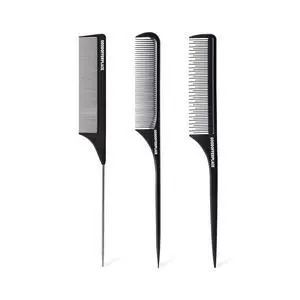 3 PCS Rat Tail Combs with Fine Tooth for Braiding,Parting 3 PCS Rat Tail Combs with Fine Tooth for Braiding,Parting