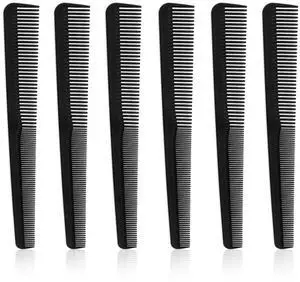 Premium Carbon Fiber Barber Combs, Taper Comb for Men, Women & Hair Stylists - Heat Resistant & Fine Tooth - Salon Quality Premium Carbon Fiber Barber Combs, Taper Comb for Men, Women & Hair Stylists - Heat Resistant & Fine Tooth - Salon Quality