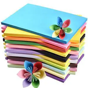 Colored Paper 100 Sheets, Construction A4 Copy Paper for Craft Art Drawing Colored Paper 100 Sheets, Construction A4 Copy Paper for Craft Art Drawing