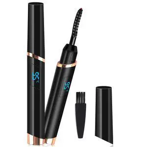Heated Eyelash Curler, Electric Eyelash Curler, Rechargeable Lash Curler for Makeup Natural Curling Eye Lashes and 24 Hours Long Lasting - Black 2026 Updated New Model Heated Eyelash Curler, Electric Eyelash Curler, Rechargeable Lash Curler for Makeup Natural Curling Eye Lashes and 24 Hours Long Lasting - Black 2026 Updated New Model