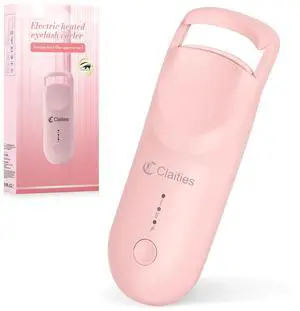 Heated Eyelash Curler - 10s Heat, 3s Curl, Mini Burn-Proof Design with Heat Sensitive Silicone Pad, 24H Hold to Style Natural Eyelashes Dual-Temp Control & Type-C Recharge Heated Eyelash Curler - 10s Heat, 3s Curl, Mini Burn-Proof Design with Heat Sensitive Silicone Pad, 24H Hold to Style Natural Eyelashes Dual-Temp Control & Type-C Recharge