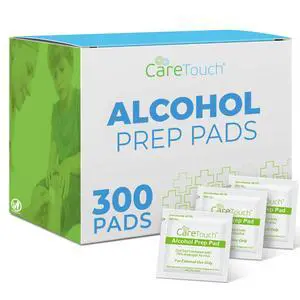 Alcohol Wipes | Individually Wrapped Alcohol Prep Pads with 70% Isopropyl Alcohol, Great for Medical & First Aid Kits | Sterile, Antiseptic 2-Ply Alcohol Swabs - 300 count Alcohol Wipes | Individually Wrapped Alcohol Prep Pads with 70% Isopropyl Alcohol, Great for Medical & First Aid Kits | Sterile, Antiseptic 2-Ply Alcohol Swabs - 300 count