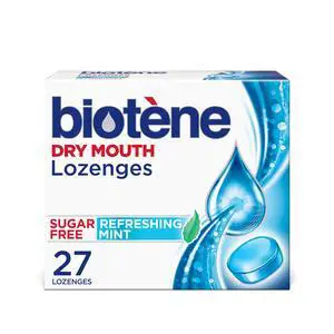Dry Mouth Lozenges for Dry Mouth and Fresh Breath, Dry Mouth Relief and Breath Freshener, Refreshing Mint - 27 Count Dry Mouth Lozenges for Dry Mouth and Fresh Breath, Dry Mouth Relief and Breath Freshener, Refreshing Mint - 27 Count