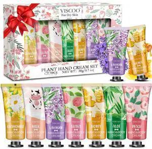 7 Pack Hand Cream Gifts Set for Women, Teacher Appreciation Gift 7 Pack Hand Cream Gifts Set for Women, Teacher Appreciation Gift