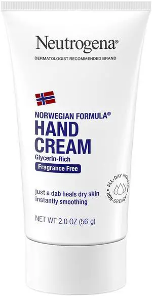 Norwegian Formula Hand Cream, Fragrance Free Norwegian Formula Hand Cream, Fragrance Free