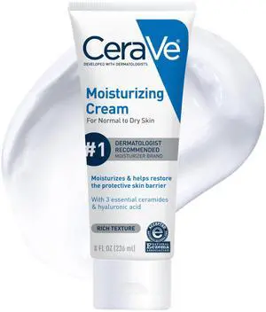Moisturizing Cream, Face Body Moisturizer, Normal to Dry Skin, 8 Fl Oz Moisturizing Cream, Face Body Moisturizer, Normal to Dry Skin, 8 Fl Oz