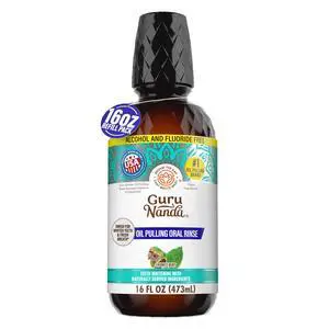 Farmed Mint Oil Pulling Mouthwash for Complete Oral Hygiene, 7 Essential Oils & Vitamins for Happy Teeth & Gums & Fresh Breath, Alcohol-Free, 16 oz Farmed Mint Oil Pulling Mouthwash for Complete Oral Hygiene, 7 Essential Oils & Vitamins for Happy Teeth & Gums & Fresh Breath, Alcohol-Free, 16 oz