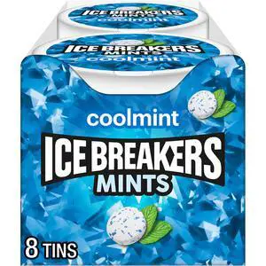 Coolmint Sugar Free Mints Tins, 1.5 oz (8 Count) Coolmint Sugar Free Mints Tins, 1.5 oz (8 Count)
