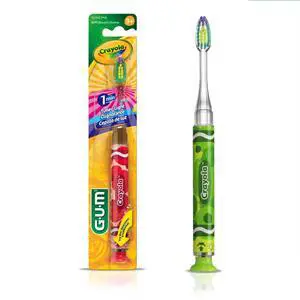 Crayola Timer Light Kids Soft Toothbrush, Ages 3+, 1 Count Crayola Timer Light Kids Soft Toothbrush, Ages 3+, 1 Count