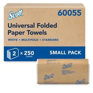 Multifold Paper Towels, 2 Packs x 250 Sheets (60055) Multifold Paper Towels, 2 Packs x 250 Sheets (60055)