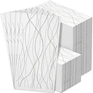 100 Count Guest Bathroom Paper Hand Towel Disposable Towels Paper Napkins for Guest Disposable Hand Towels Decorative Napkins for Kitchen Parties Wedding 100 Count Guest Bathroom Paper Hand Towel Disposable Towels Paper Napkins for Guest Disposable Hand Towels Decorative Napkins for Kitchen Parties Wedding