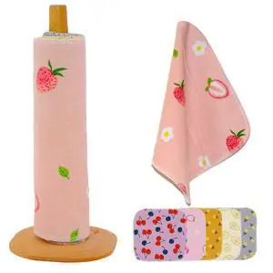 Reusable Paper Towels Washable Roll, 25 Pack Reusable Paper Towel Reusable Paper Towels Washable Roll, 25 Pack Reusable Paper Towel