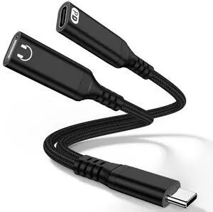 USB C Samsung Headphone Jack Adapter & 60W Fast Charging Charger Cable Type C Splitter 1 in 2 out Cord for Samsung Galaxy S26 Ultra S26+ S26 A37 A57 S25 FE Plus S24 S23 A17 A16 A36,USB C Wired Earbuds USB C Samsung Headphone Jack Adapter & 60W Fast Charging Charger Cable Type C Splitter 1 in 2 out Cord for Samsung Galaxy S26 Ultra S26+ S26 A37 A57 S25 FE Plus S24 S23 A17 A16 A36,USB C Wired Earbuds