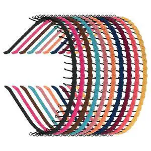 10 Pieces Unisex Metal Hairband Teeth Comb Hair Hoop Headband Hair Accessories 10 Pieces Unisex Metal Hairband Teeth Comb Hair Hoop Headband Hair Accessories