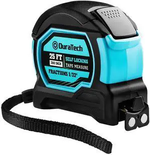25FT Auto-Lock Magnetic Tape Measure, Easy Read, Double Sided 25FT Auto-Lock Magnetic Tape Measure, Easy Read, Double Sided