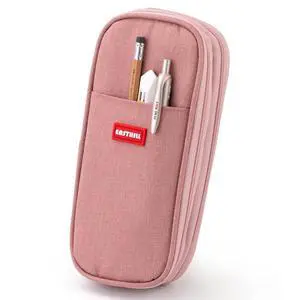 Big Capacity Pencil Case Large Pencil Pouch Stationery Pen Bag for Teen Girls-Deep Pink Big Capacity Pencil Case Large Pencil Pouch Stationery Pen Bag for Teen Girls-Deep Pink