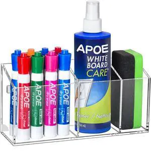 Magnetic Dry Erase Marker Holder for Whiteboard, Fridge, Classroom Magnetic Dry Erase Marker Holder for Whiteboard, Fridge, Classroom