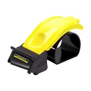 Basic Line | SJ-60M Black & Yellow | Smart Packing Tape Dispenser, Easy Cut Tape Gun, for 55~60mm Tape Width and 3" Tape core Basic Line | SJ-60M Black & Yellow | Smart Packing Tape Dispenser, Easy Cut Tape Gun, for 55~60mm Tape Width and 3" Tape core