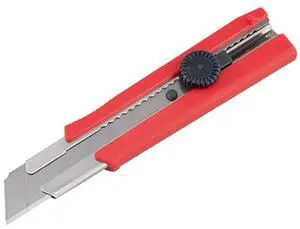 Utility Knife, 1" 7-Point Rock Hard Snap Blade, Box Cutter Utility Knife, 1" 7-Point Rock Hard Snap Blade, Box Cutter